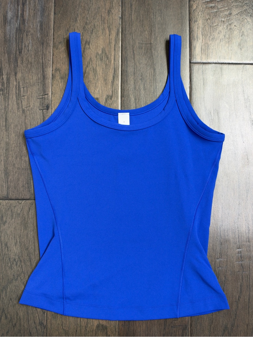 NEW Lululemon Align Scoop-Neck Waist-Length Tank Top Beach Ball Blue